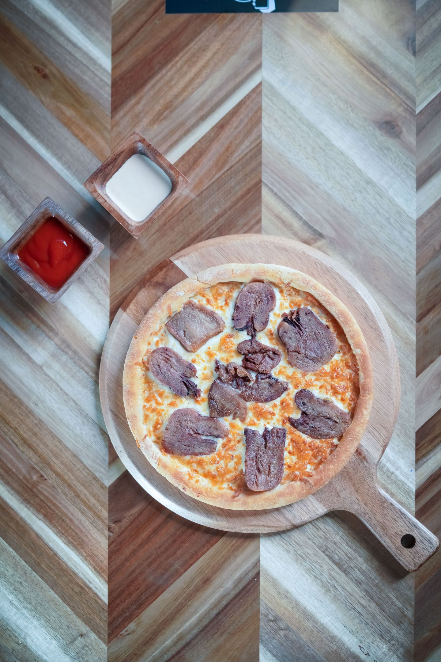 Beef  Tongue  Pizza