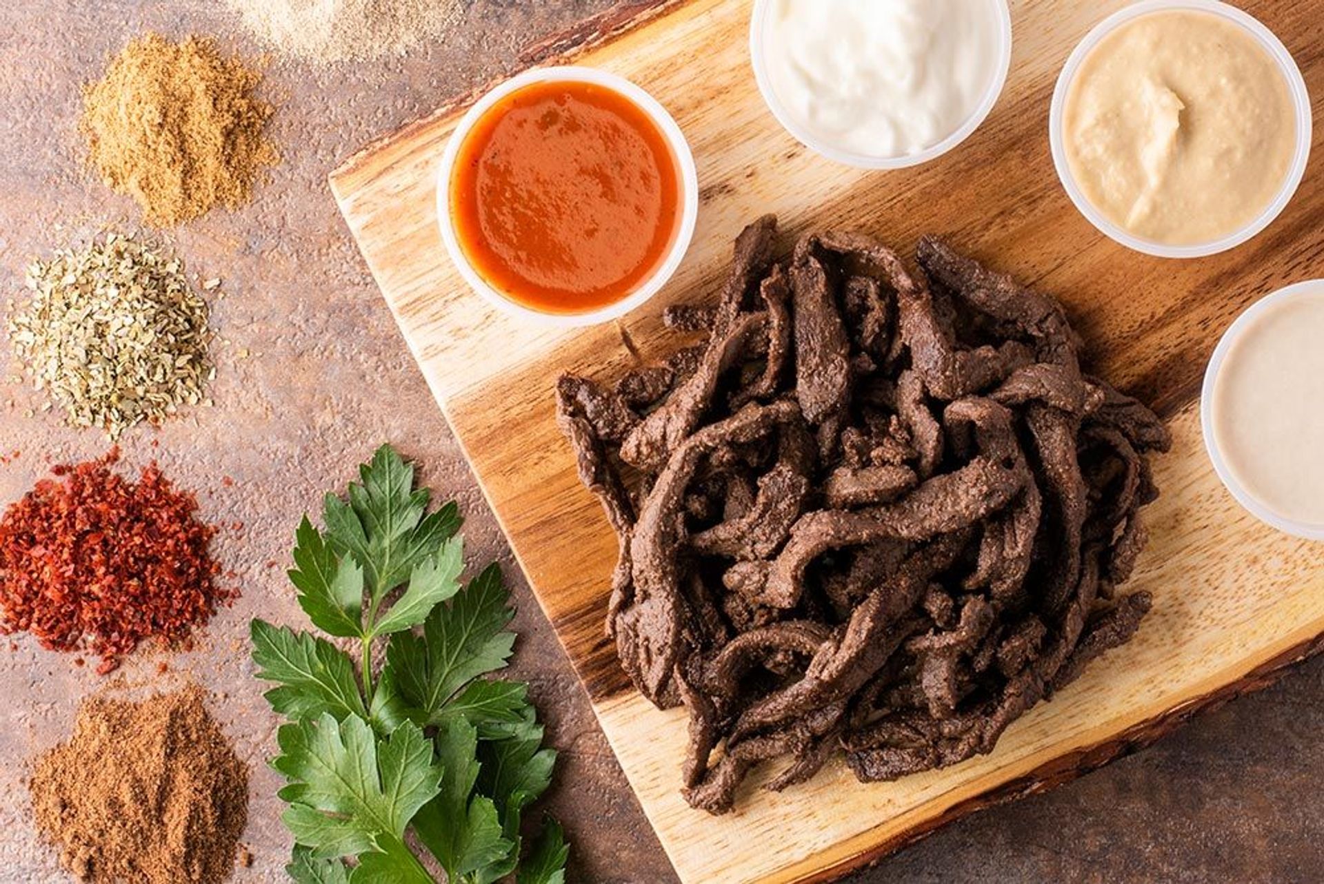 Grilled Beef Shawarma (Party size- approx. 1.2kg)