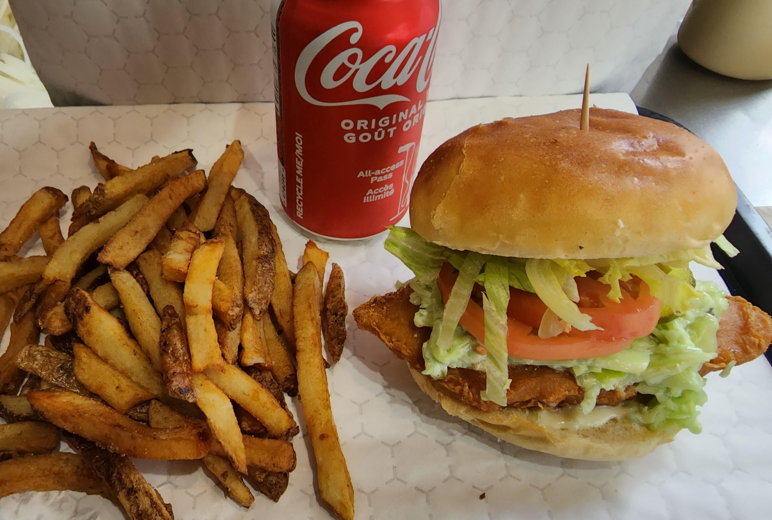 Fearless Haddock Sandwich Combo