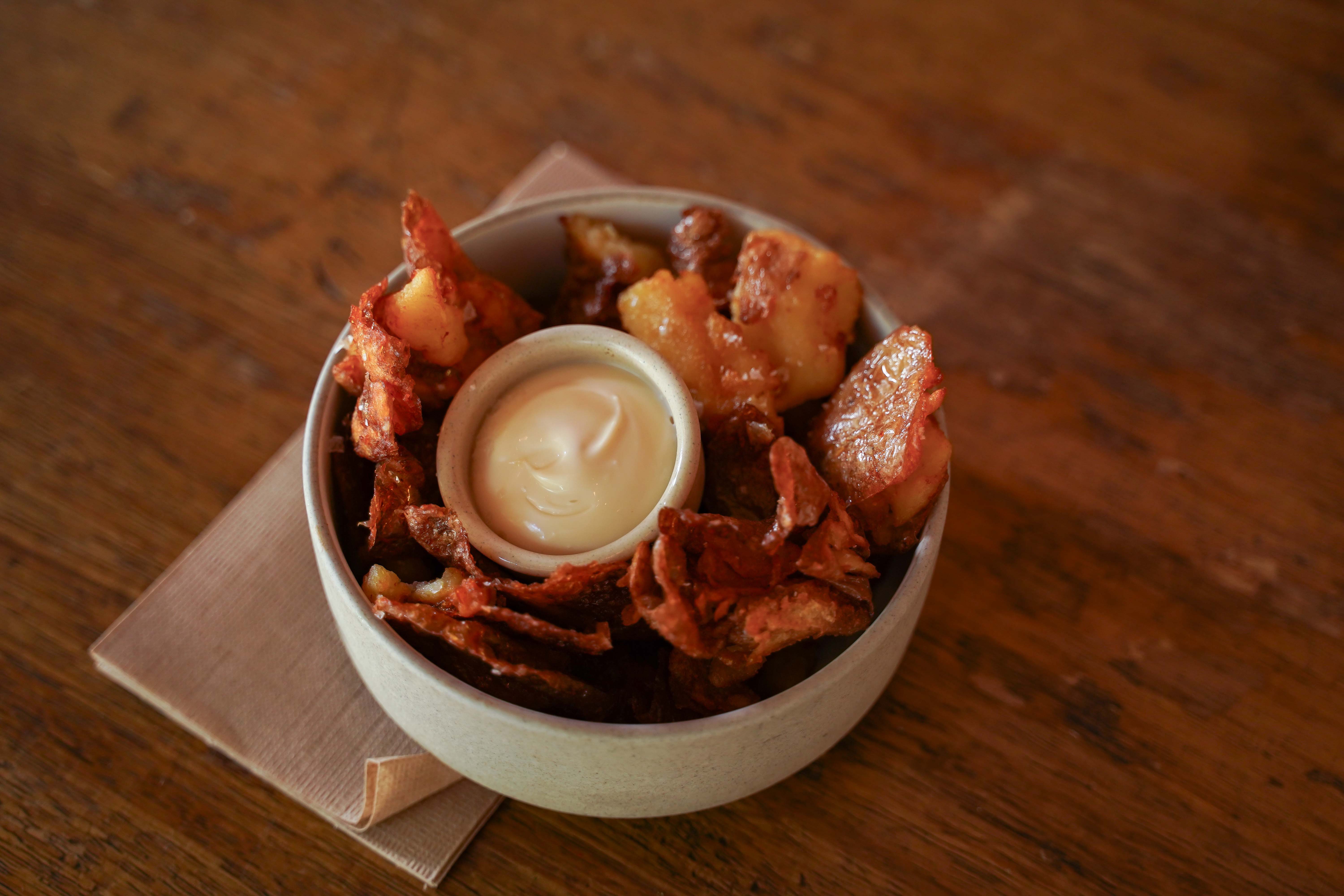 Bowl of Crispy Potatoes
