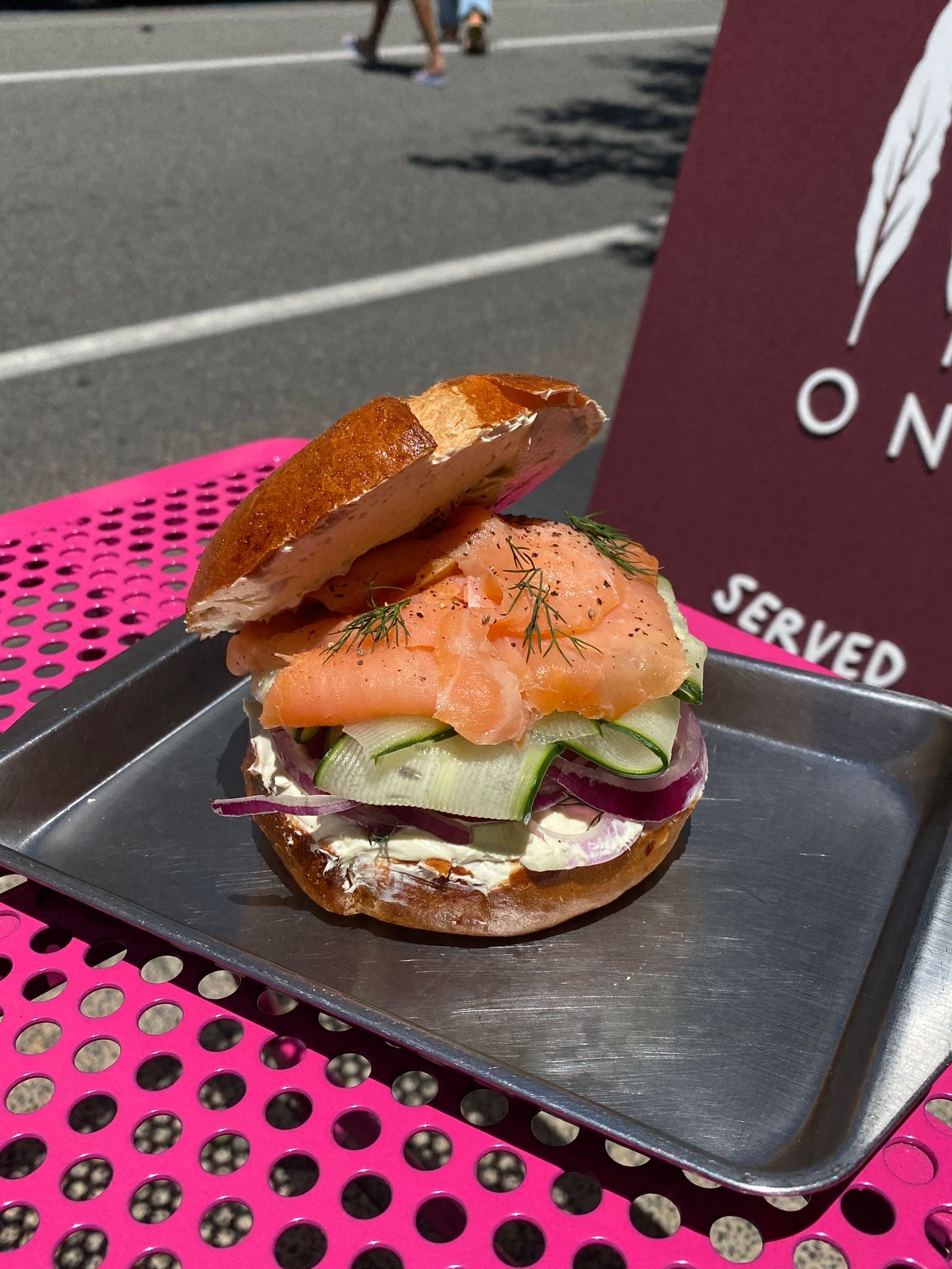 Salmon Bagel