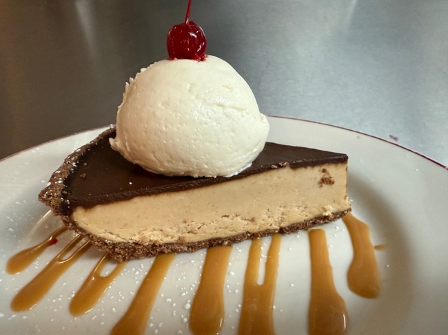 Chocolate Peanut Butter Silk Pie