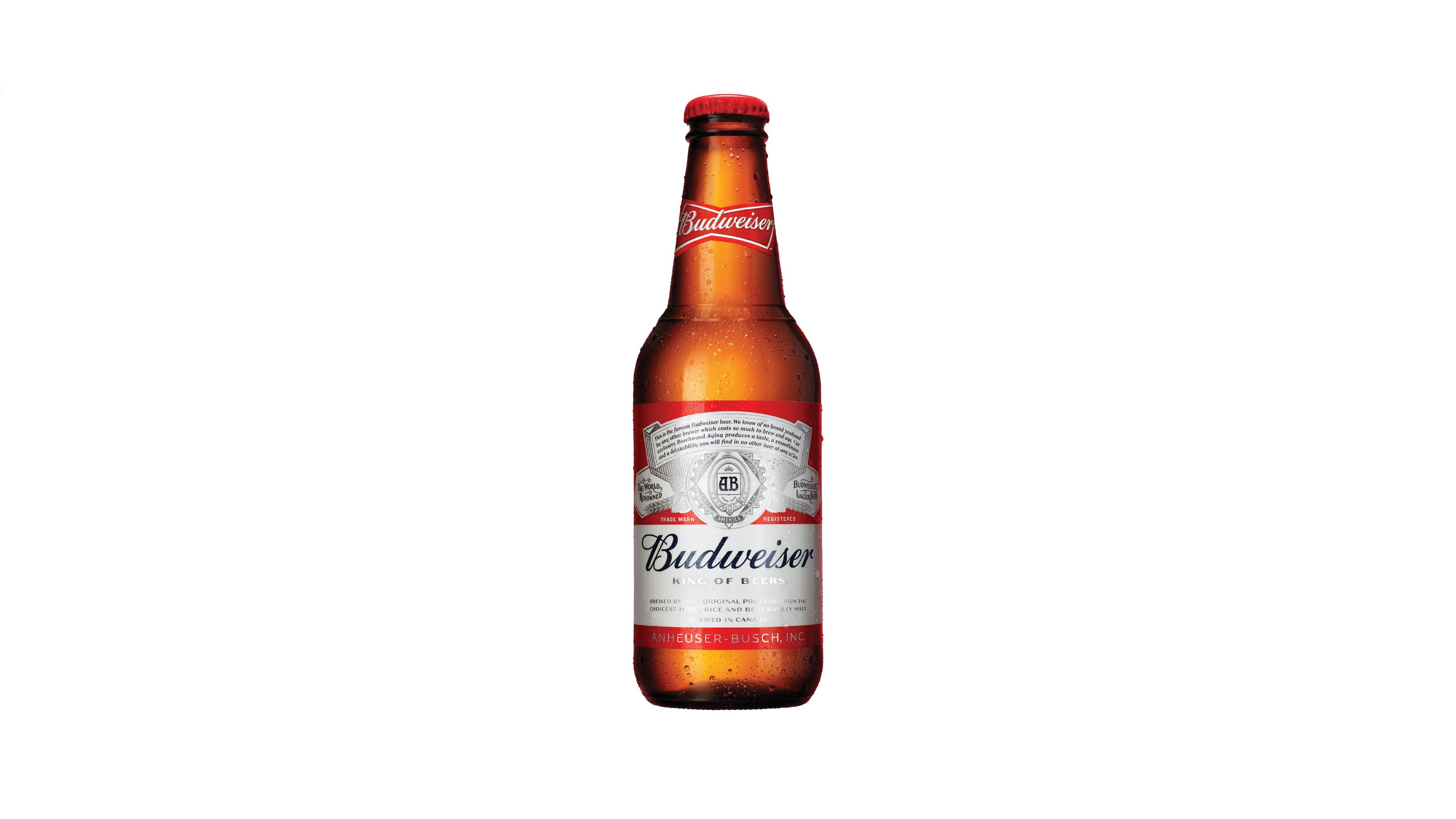 Budweiser, 341mL Beer (5.0% ABV)