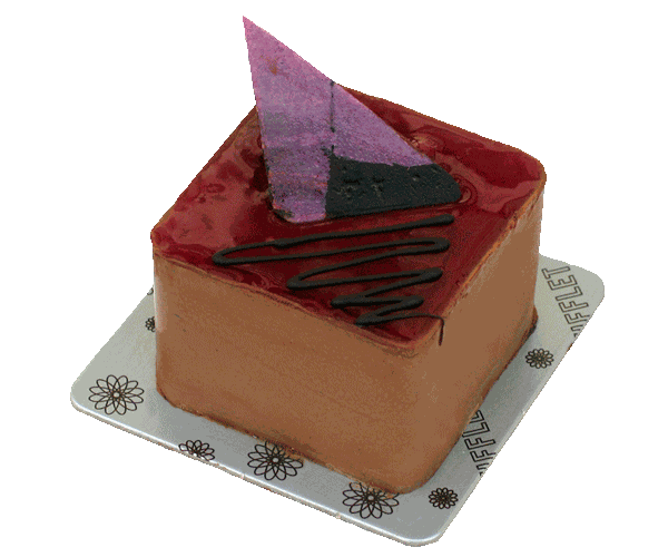 Mini Chocolate Raspberry Mousse Pastry
