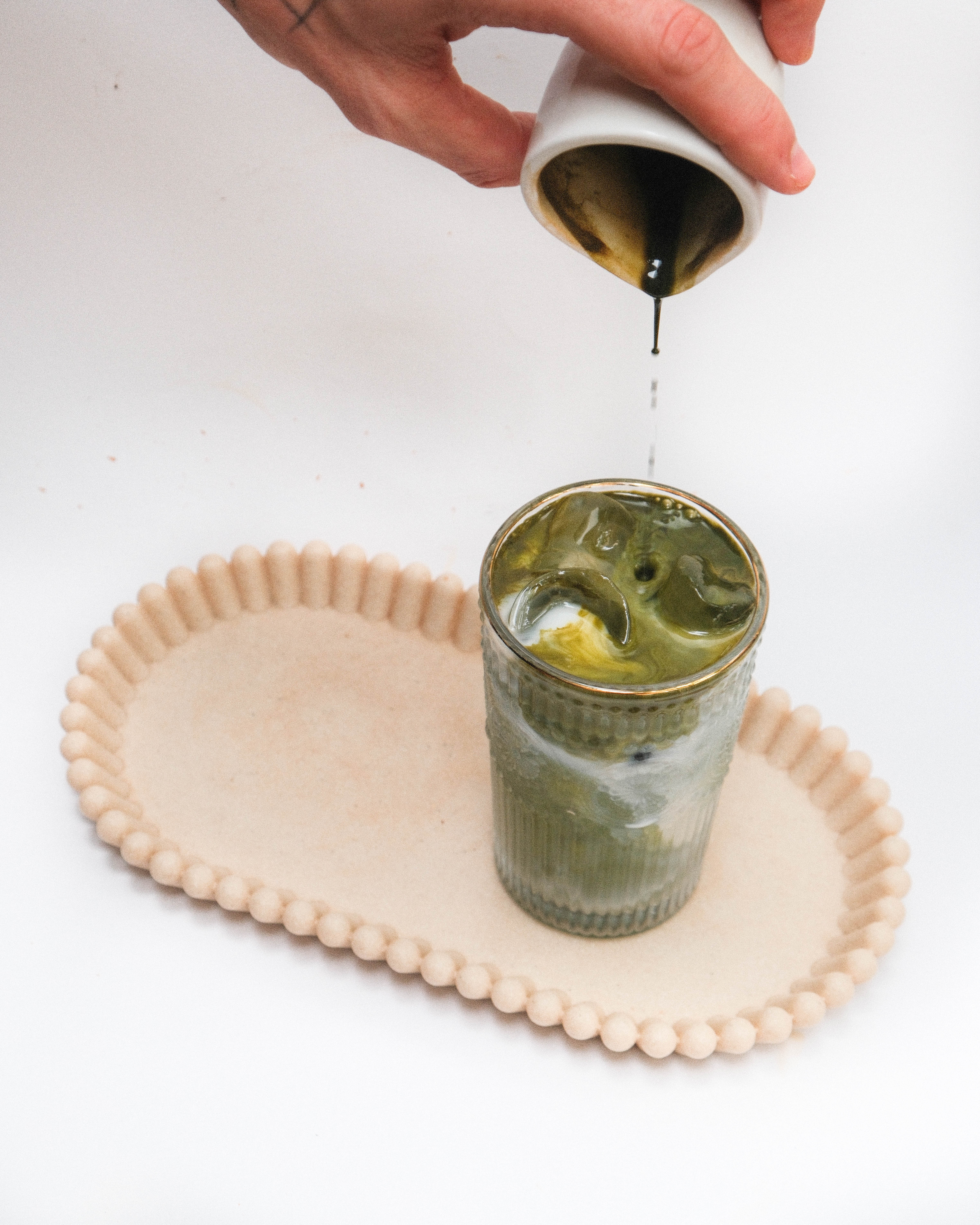 Iced Dirty Matcha