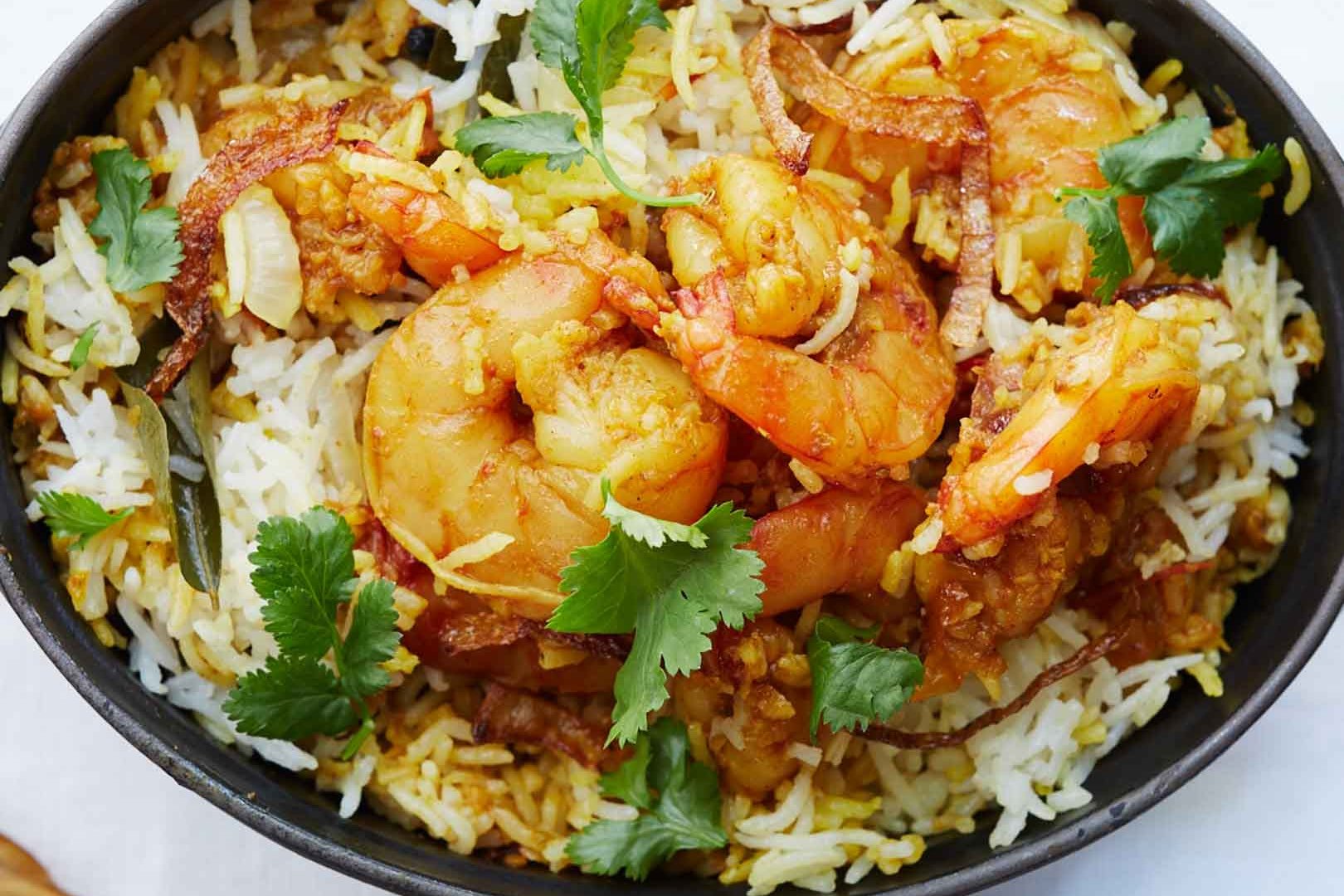 Shrimp Biryani