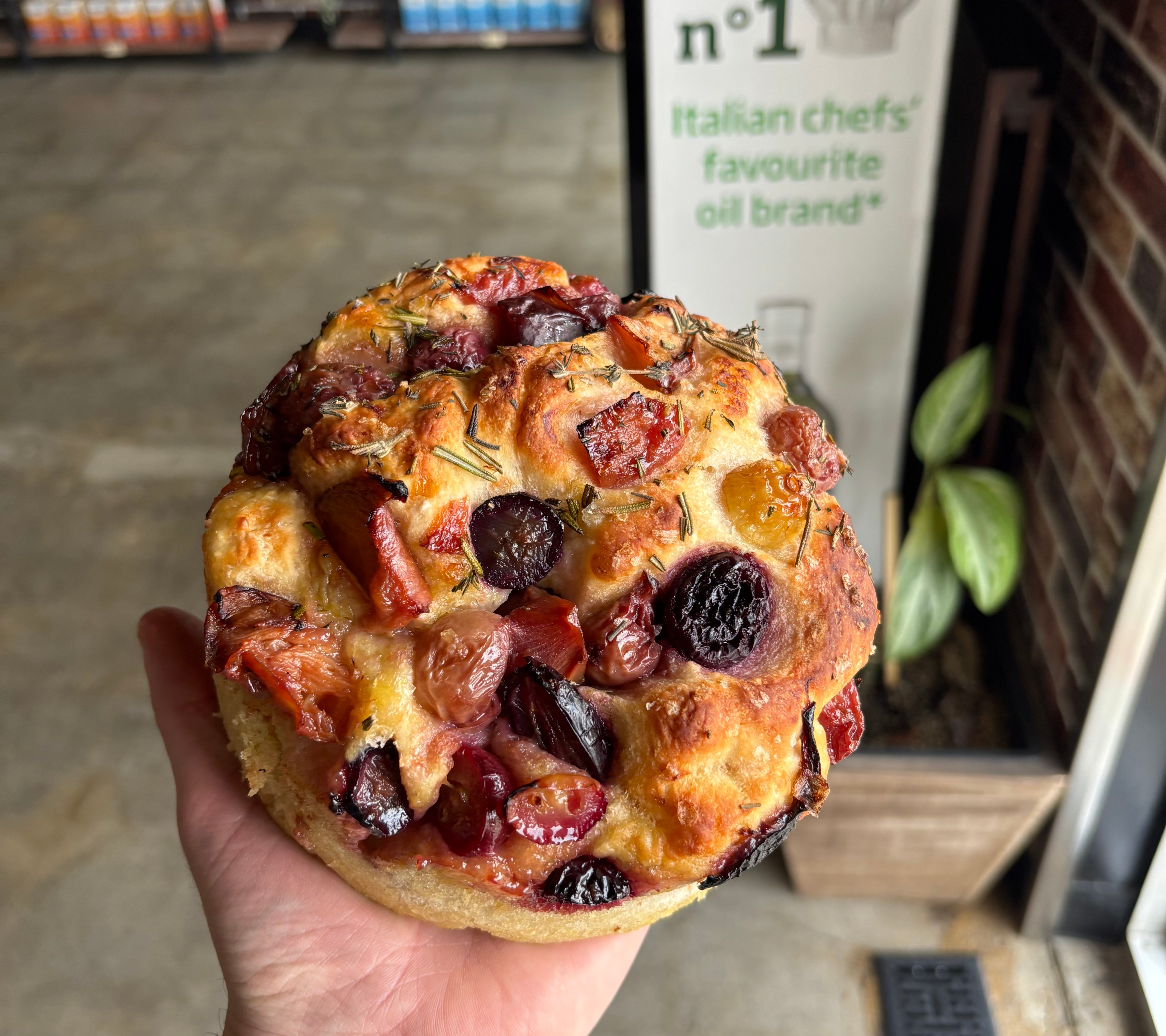 Black Olive + Tomato Focaccia