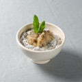 Chia Seed Pudding with Banana Jam