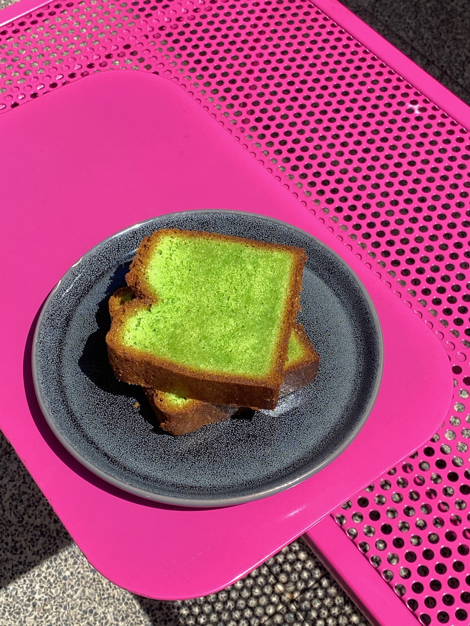 Pandan Pound Cake