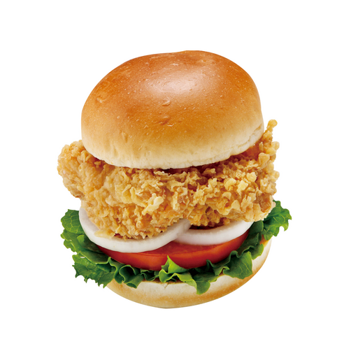 Fried chicken burger