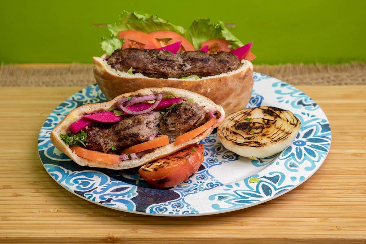 Kufta Kabab Wrap