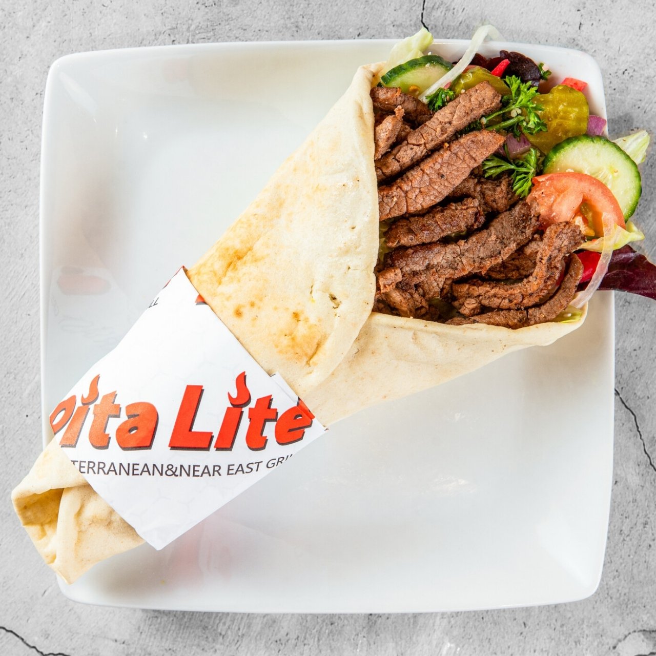 Beef Shawarma Wrap