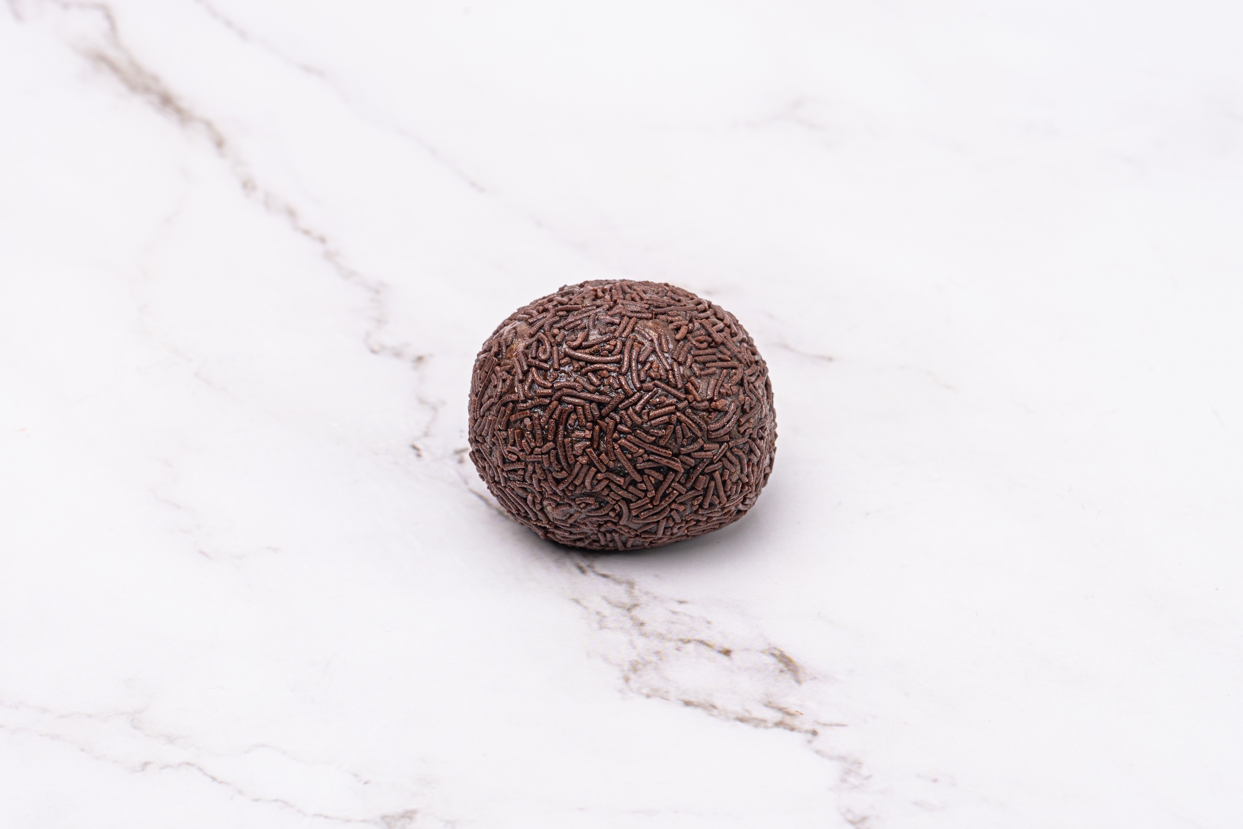 Chocolate Balls with Chocolate Sprinkles