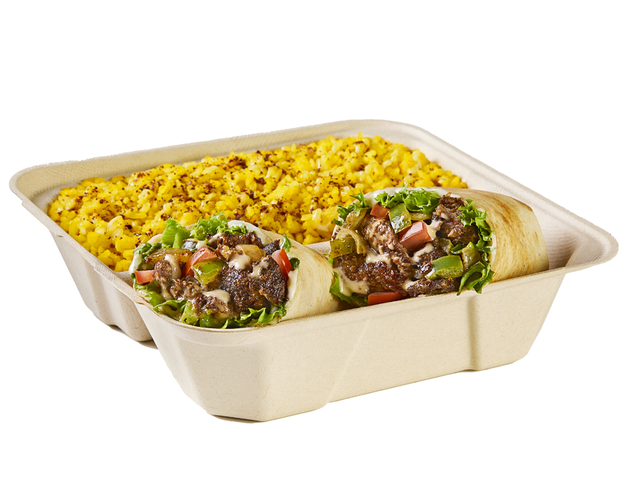 Philly Chicken Shawarma Wrap Box