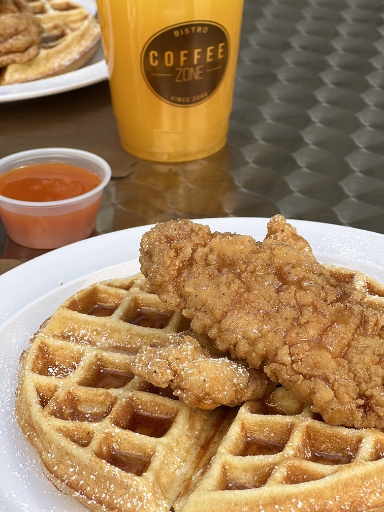 Waffle Chicken & Eggs After 11 AM
