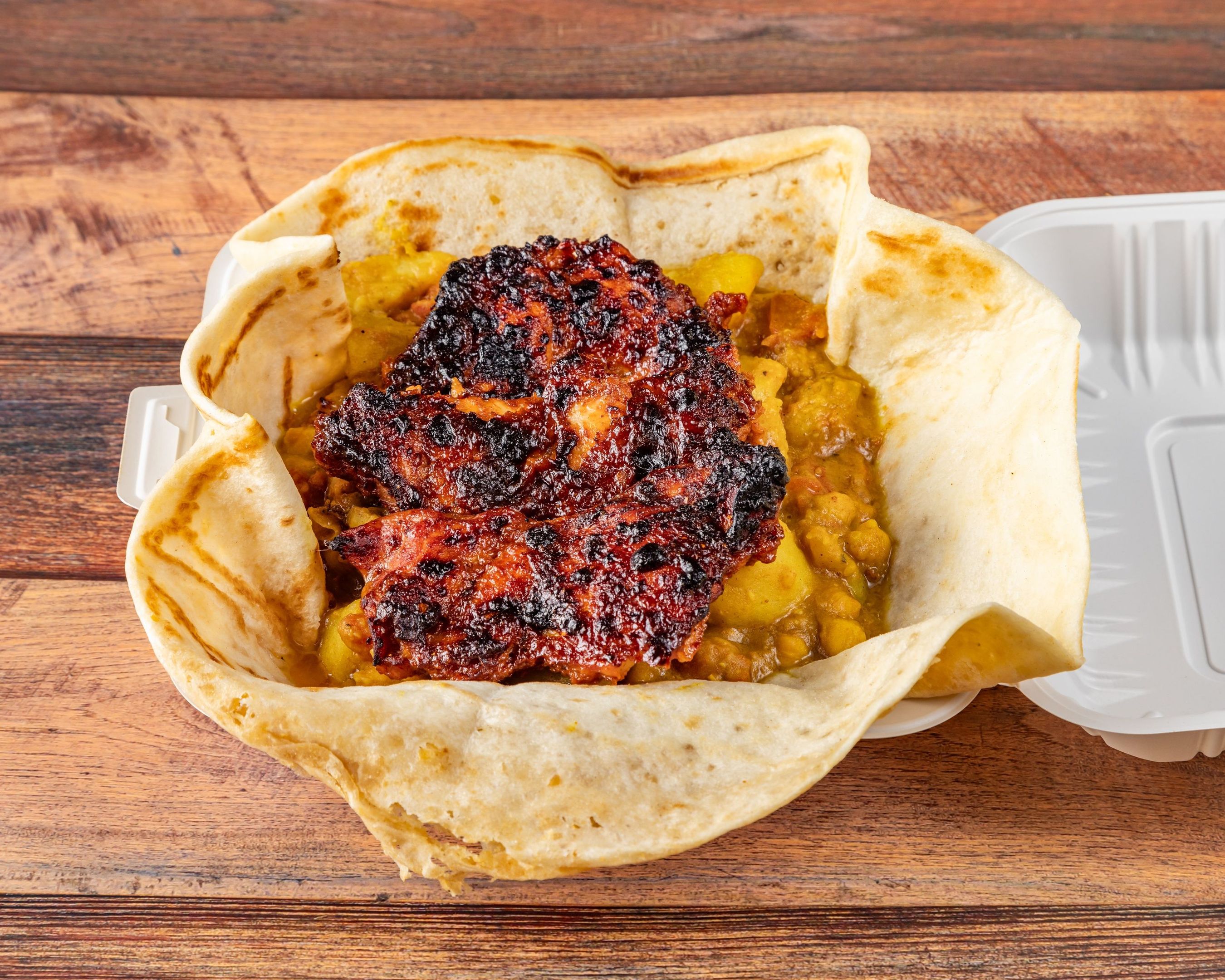  BBQ Chicken Roti