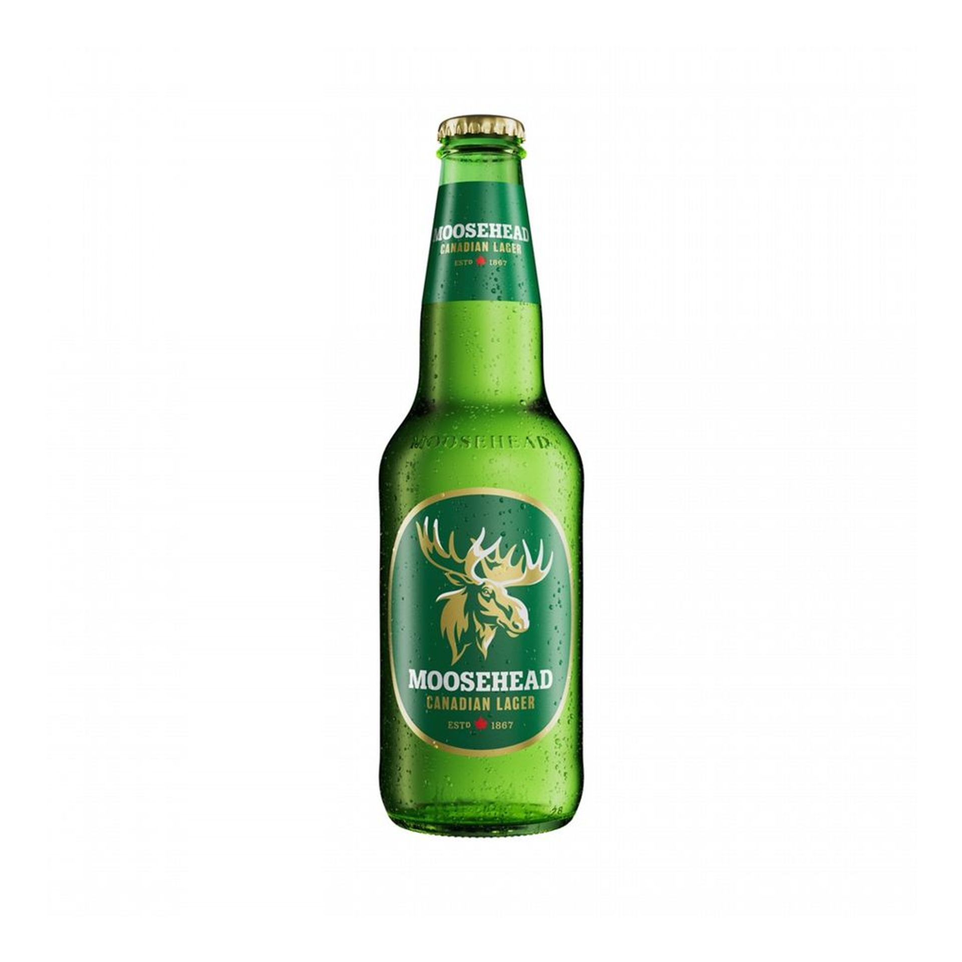 Moosehead Lager, 341mL Beer (5.0% ABV)