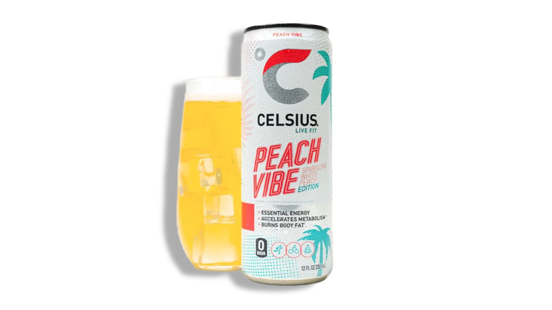 Celsius Energy Peach Vibe