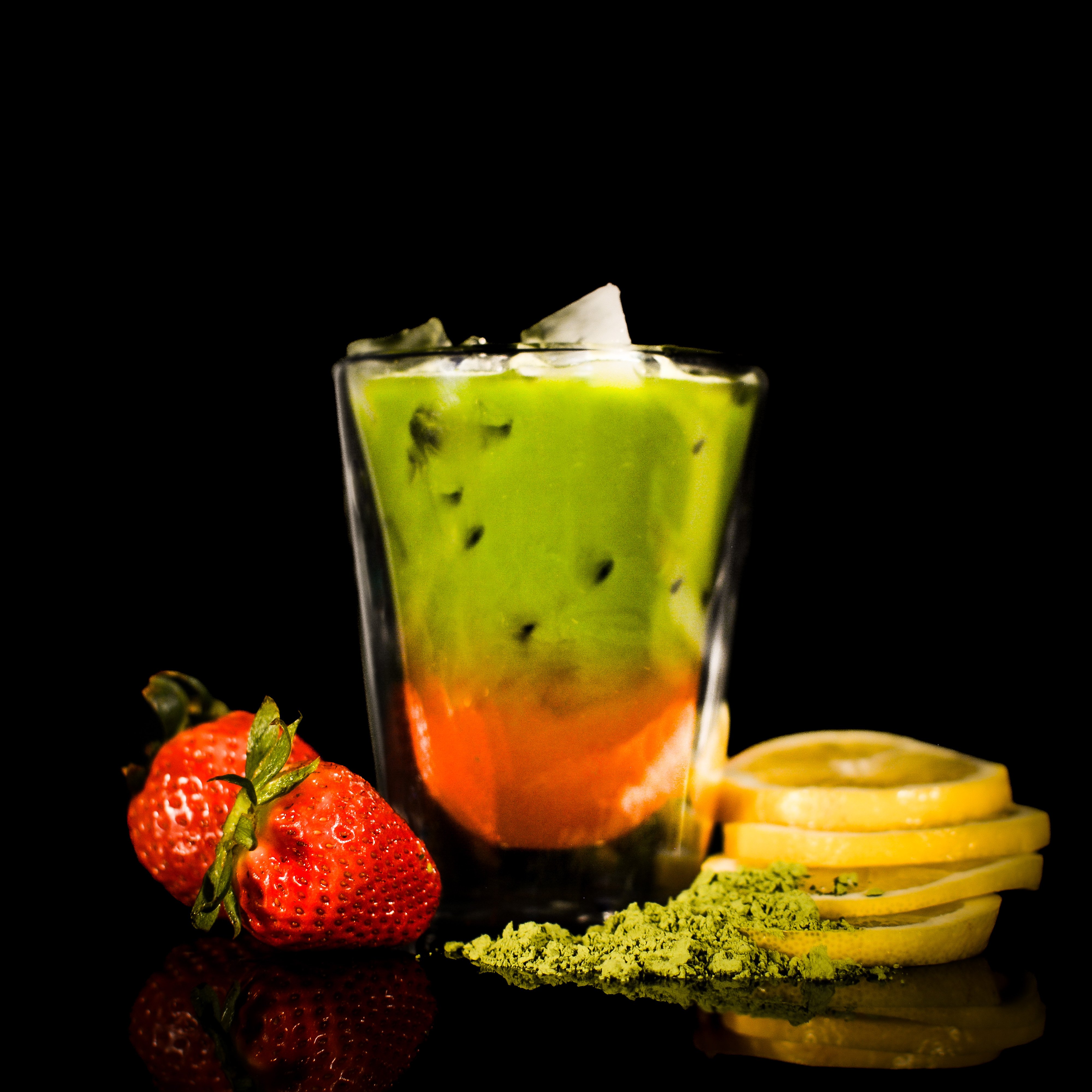 Strawberry Matcha Lemonade