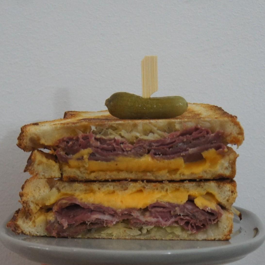Pastrami toastie