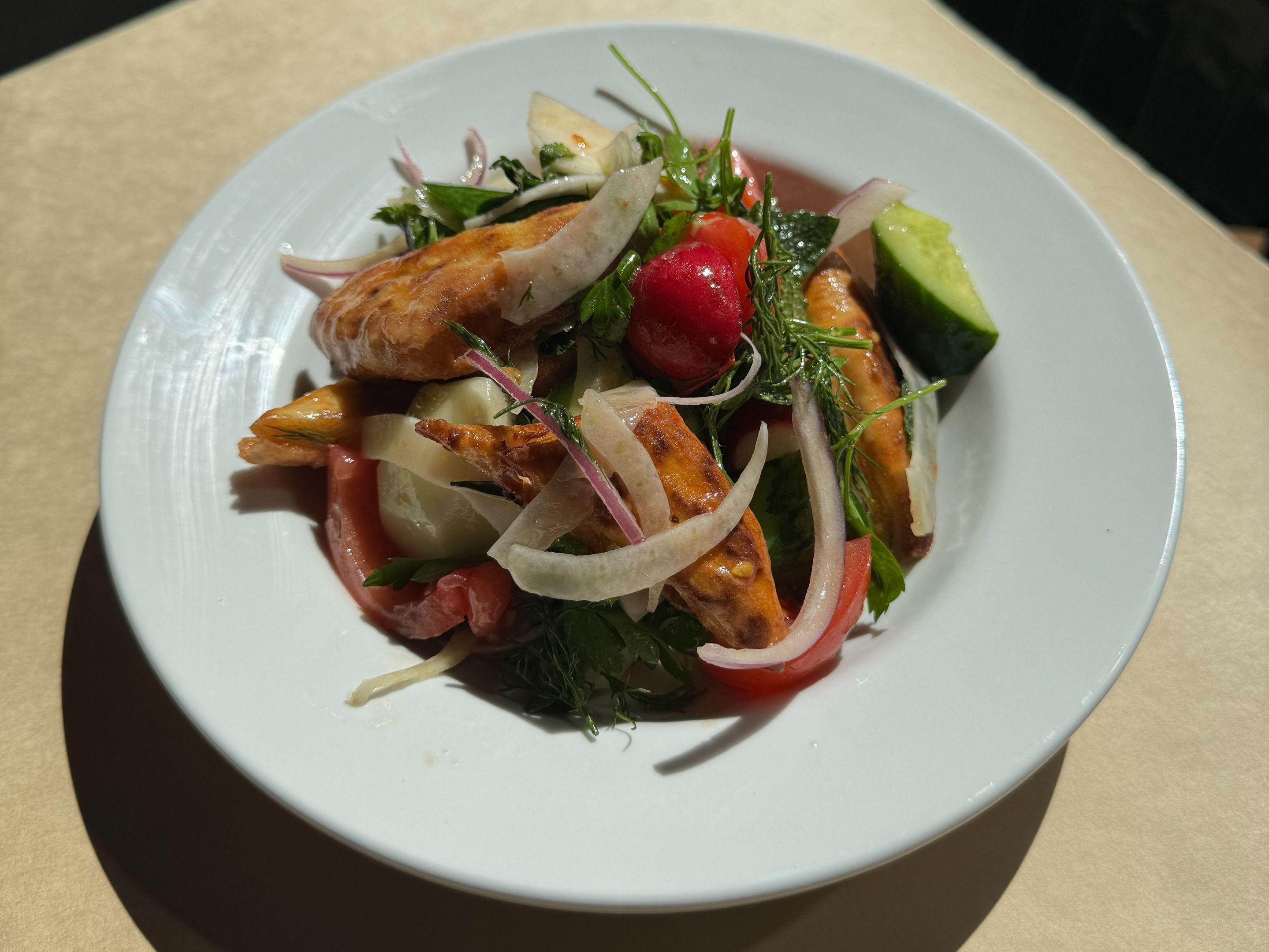 Pita Chips Salad