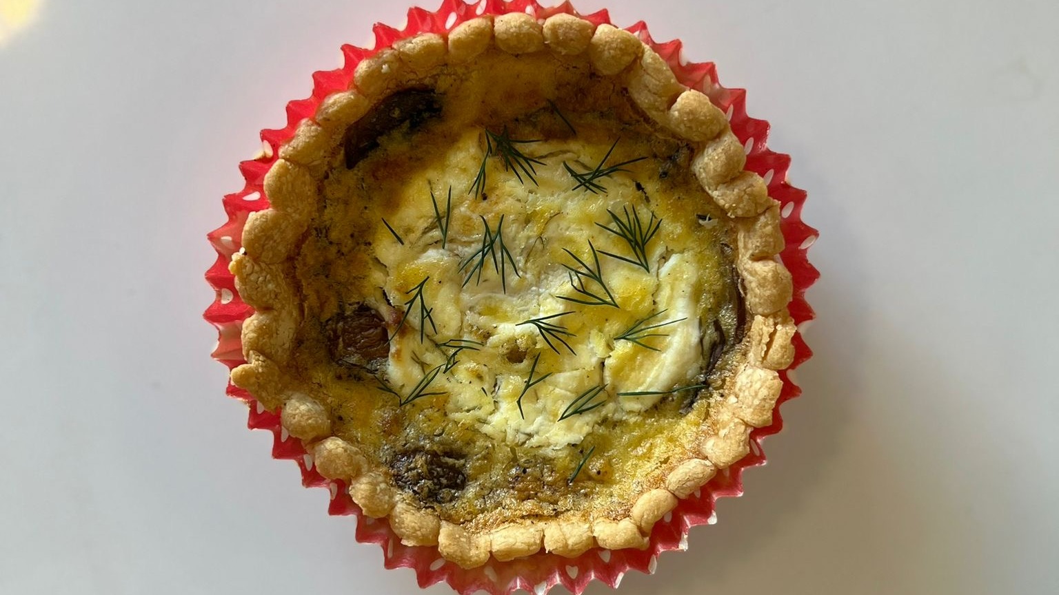 Frozen Mushroom & Onion Quiche