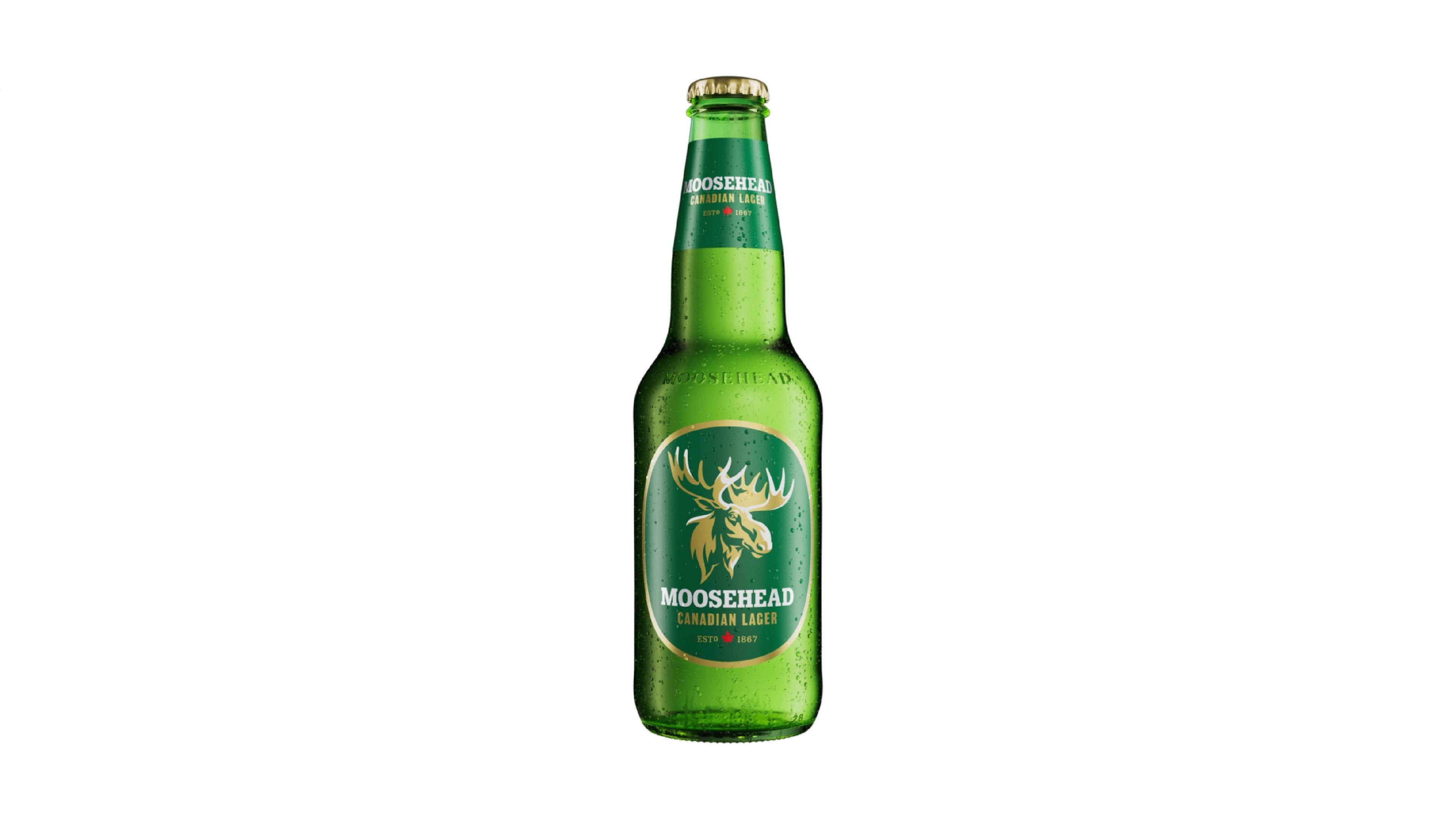 Moosehead Lager, 341mL Beer (5.0% ABV)