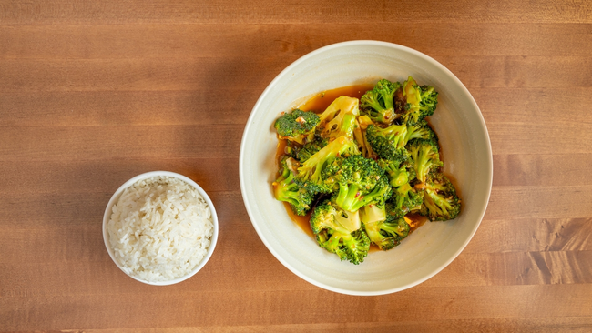 Sauteed Broccoli w. Garlic Sauce (Gluten Free)
