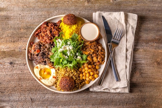 Double Protein Grain Bowl
