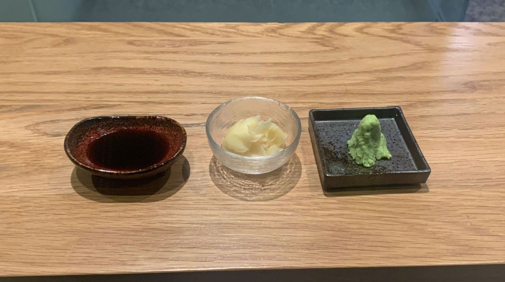 Side Wasabi, Ginger, & Soy Sauce