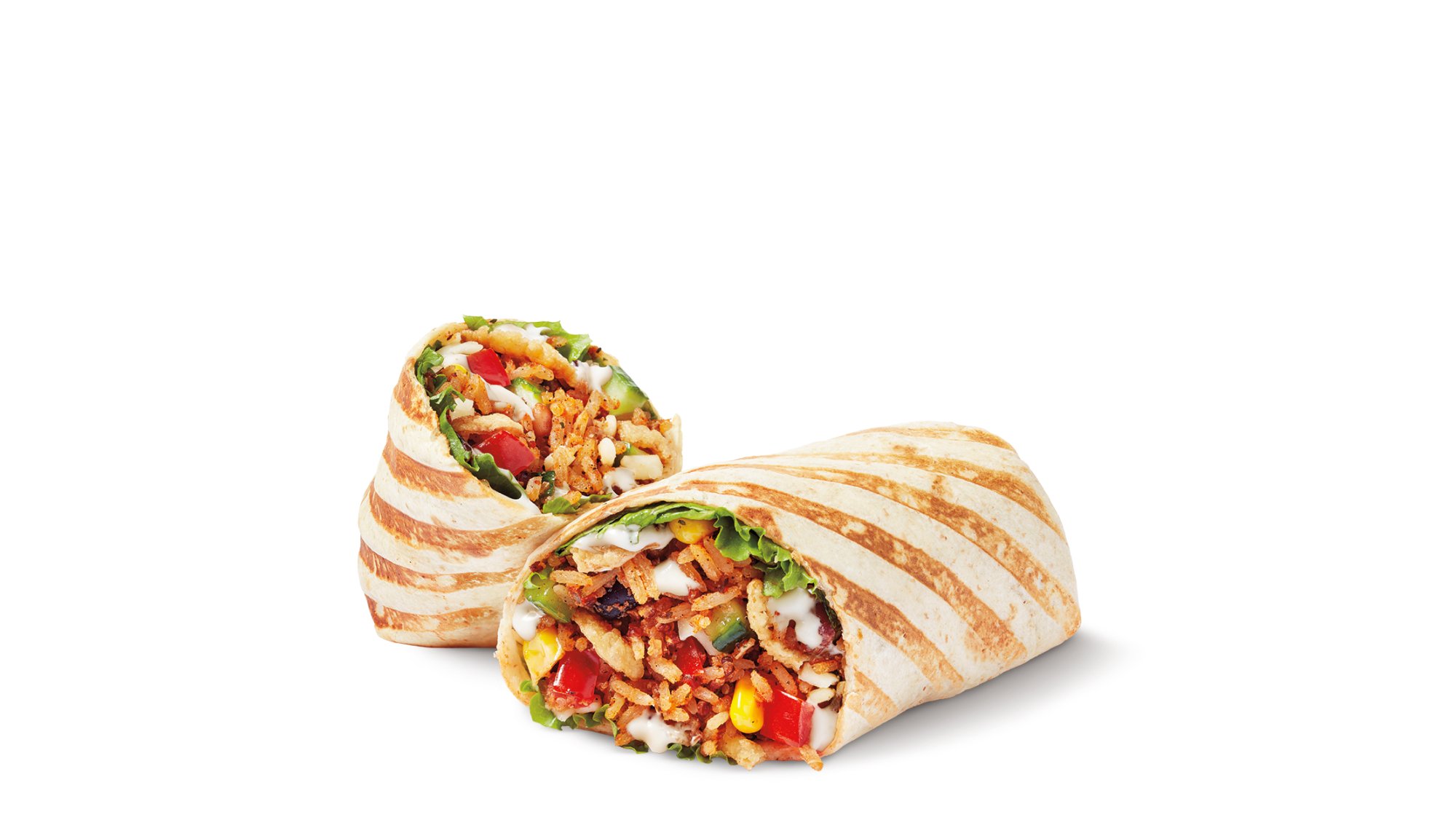 Veggie Cilantro Lime Loaded Wrap w/ Cheese