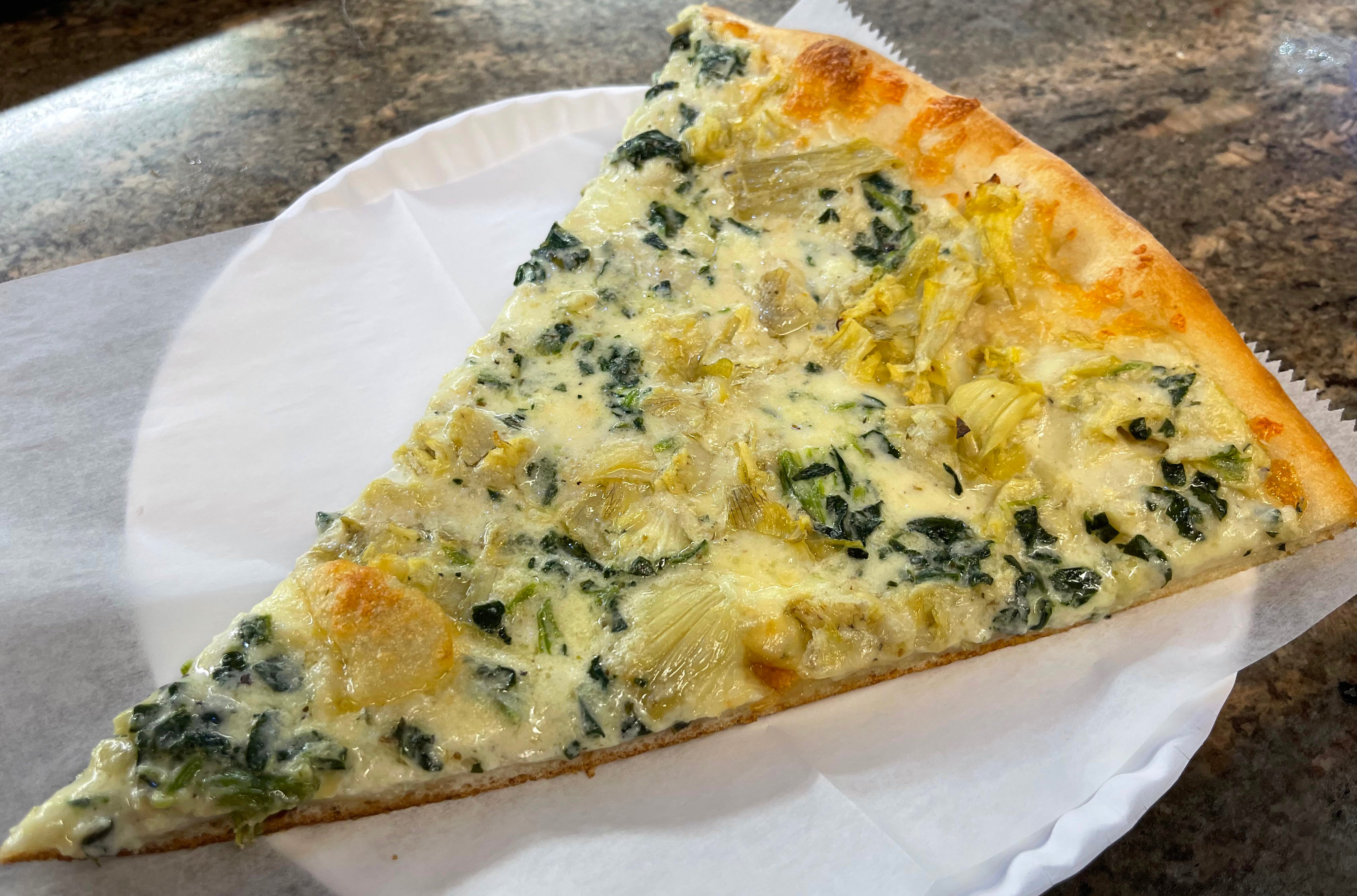 Artichoke and Spinach Slice