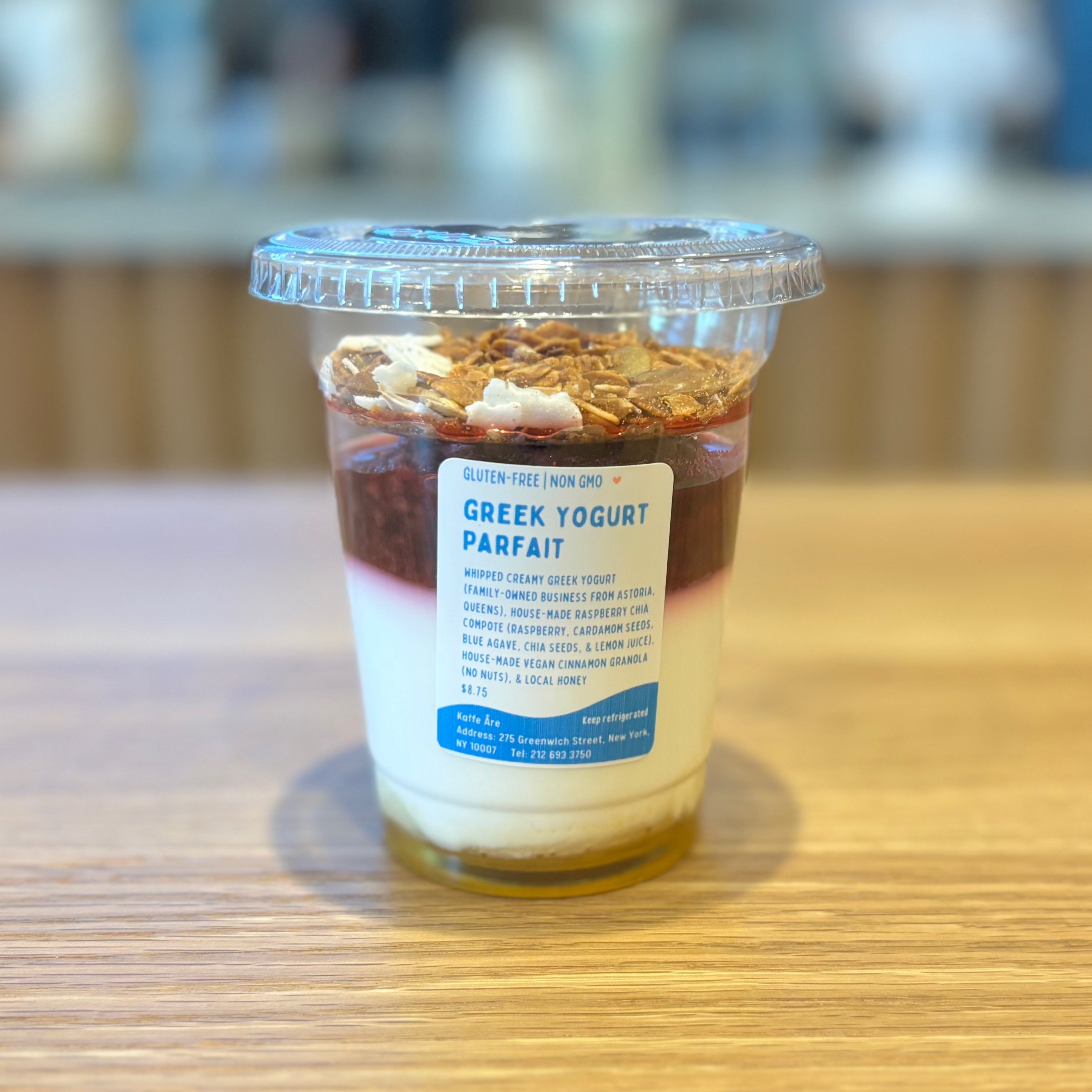 Yogurt Parfait w/ Berry Compote