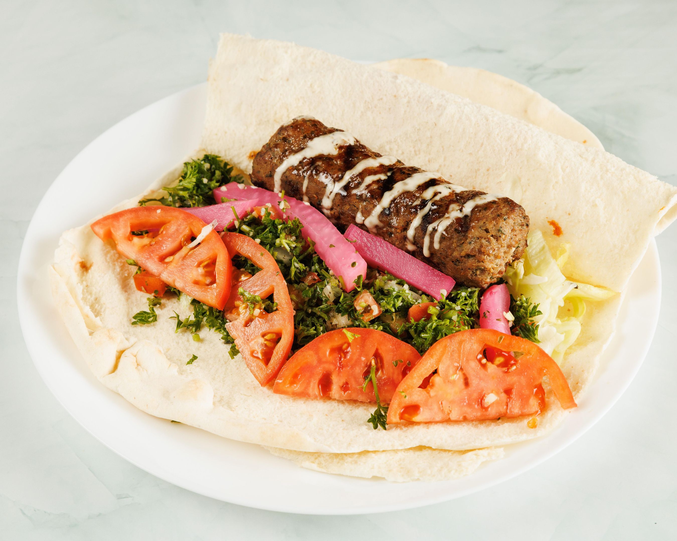 Lamb Kofta Wrap