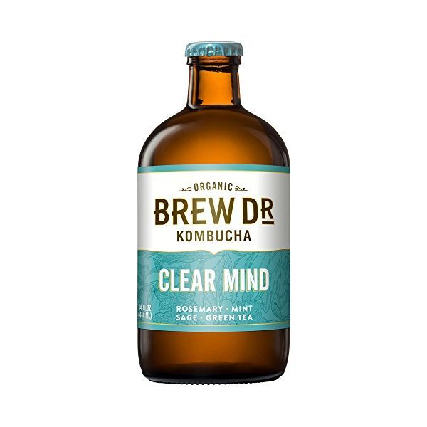 BREW DR. KOMBUCHA - Clear Mind (14 oz) - Regular