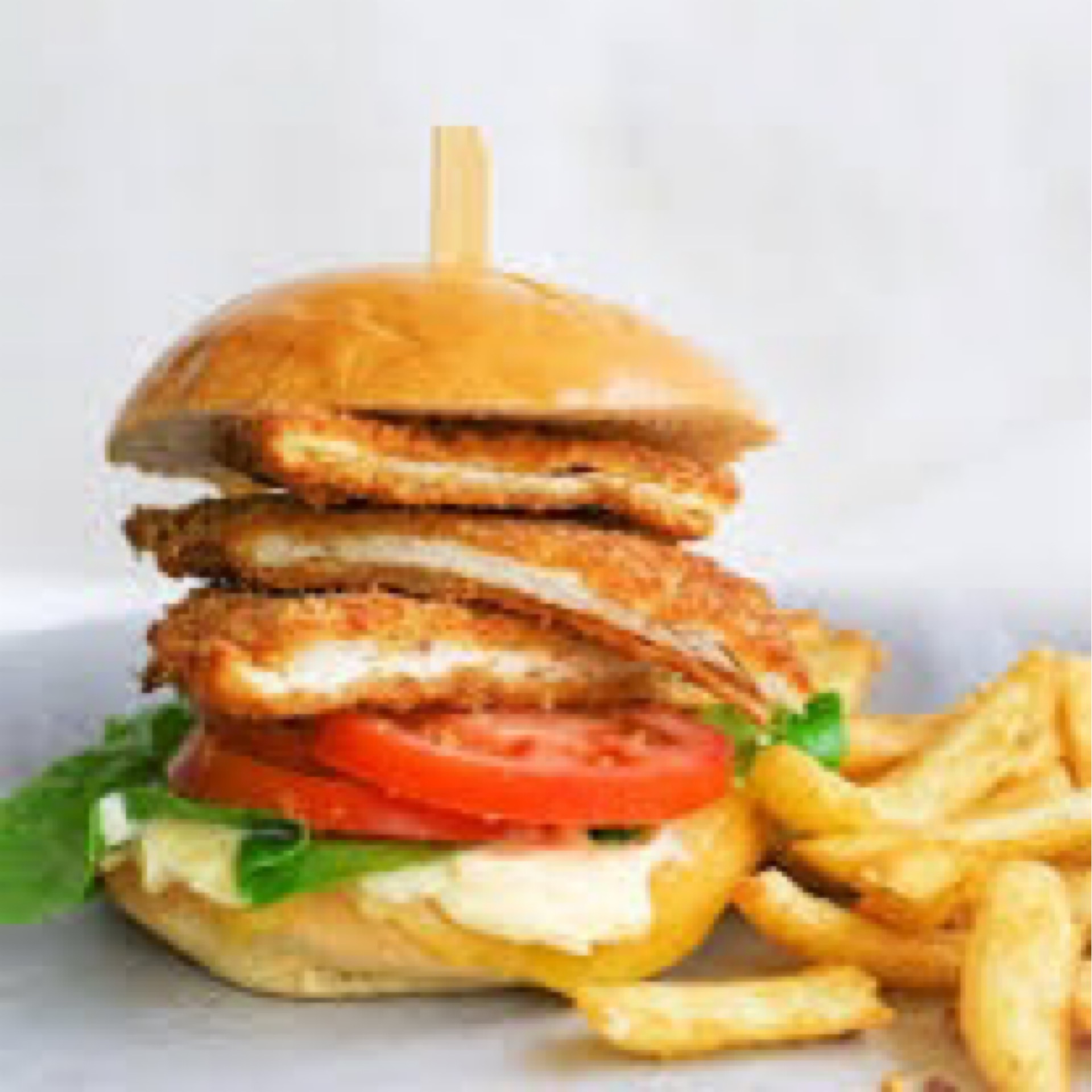 Chicken Schnitzel Burger