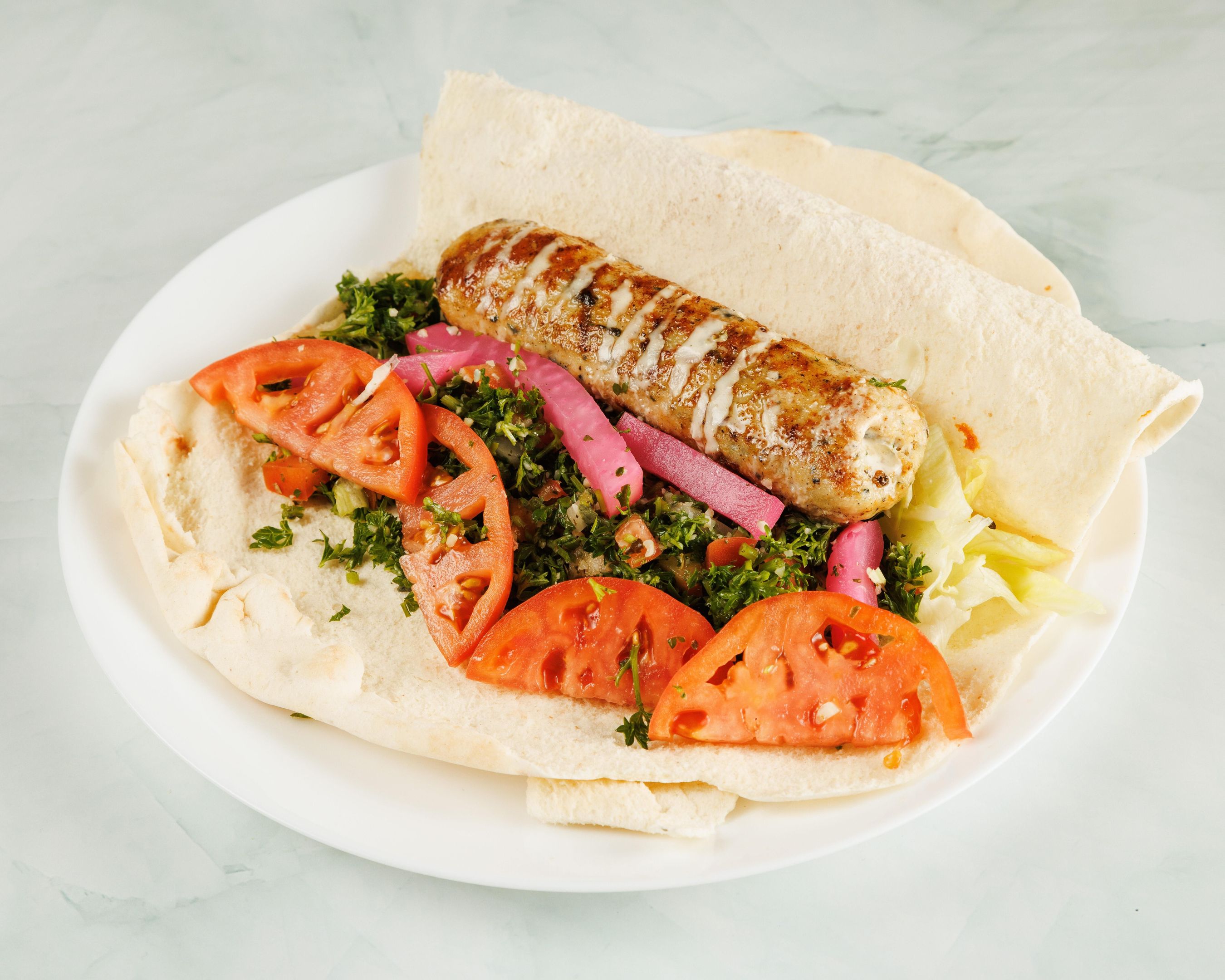 Chicken Kofta Wrap