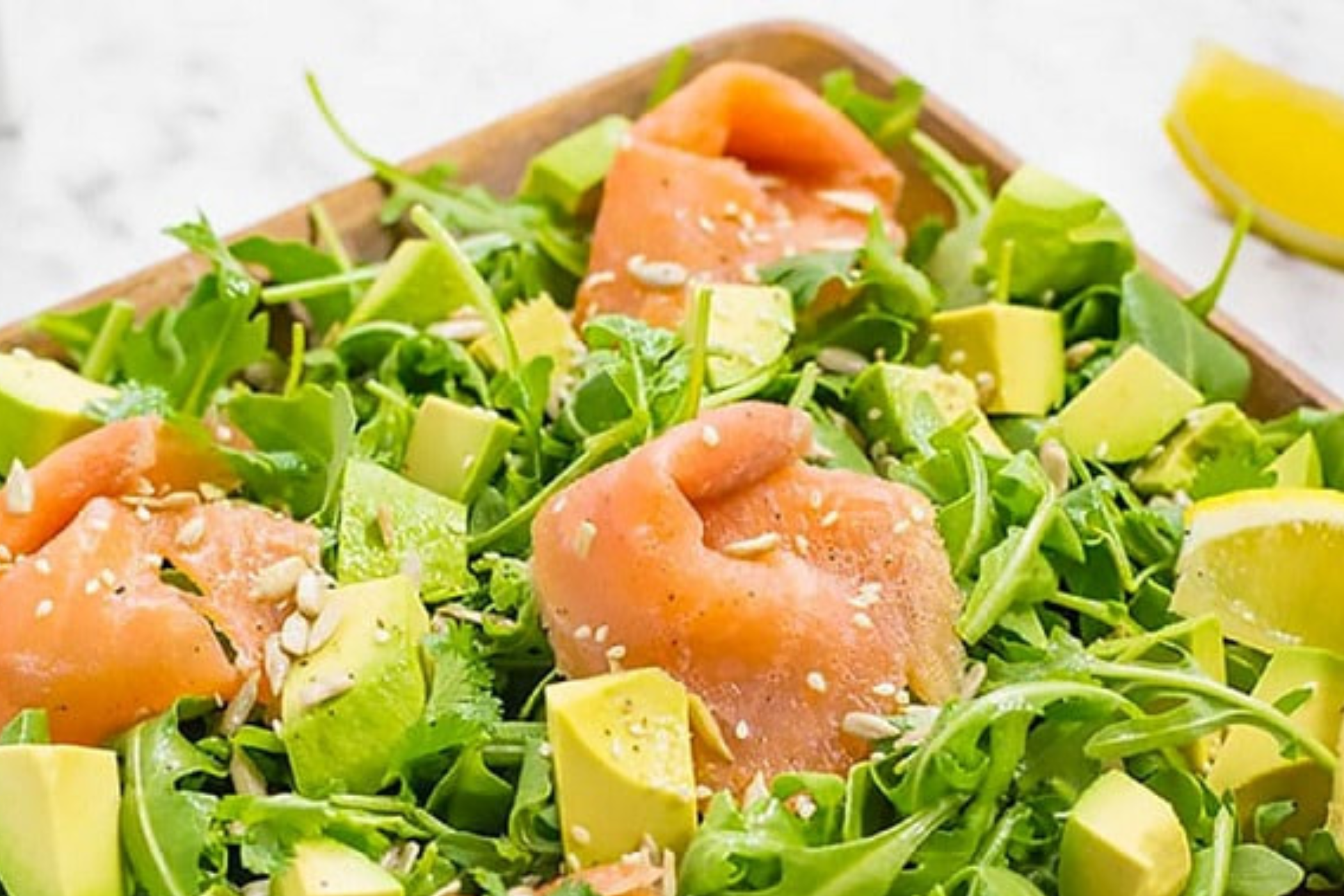 Smoked Salmon Avocado Salad
