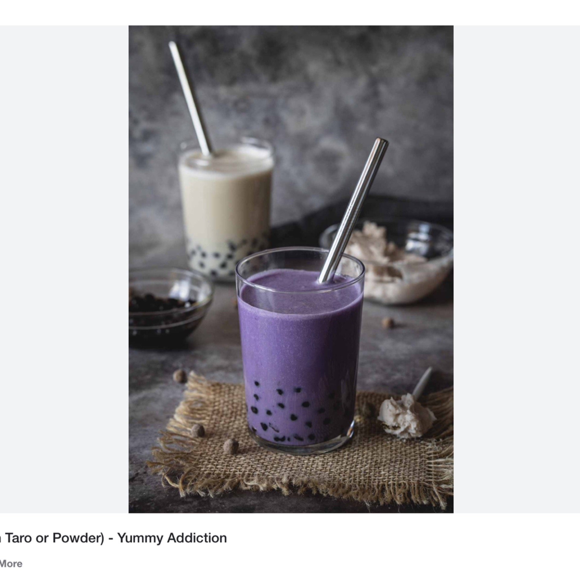 TARO MILK TEA