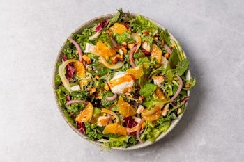 Winter Citrus & Goat Cheese Salad