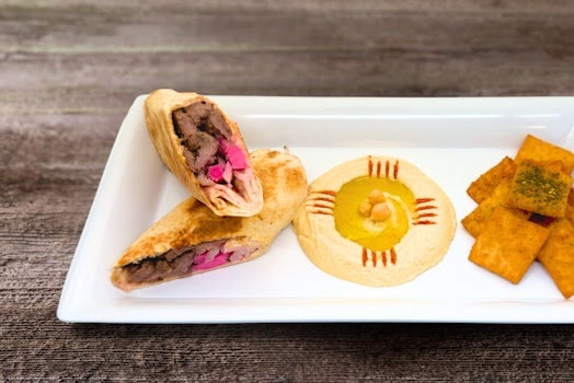 Traditional Steak Shawarma Wrap