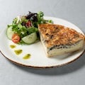 Mushroom & Gruyere Quiche