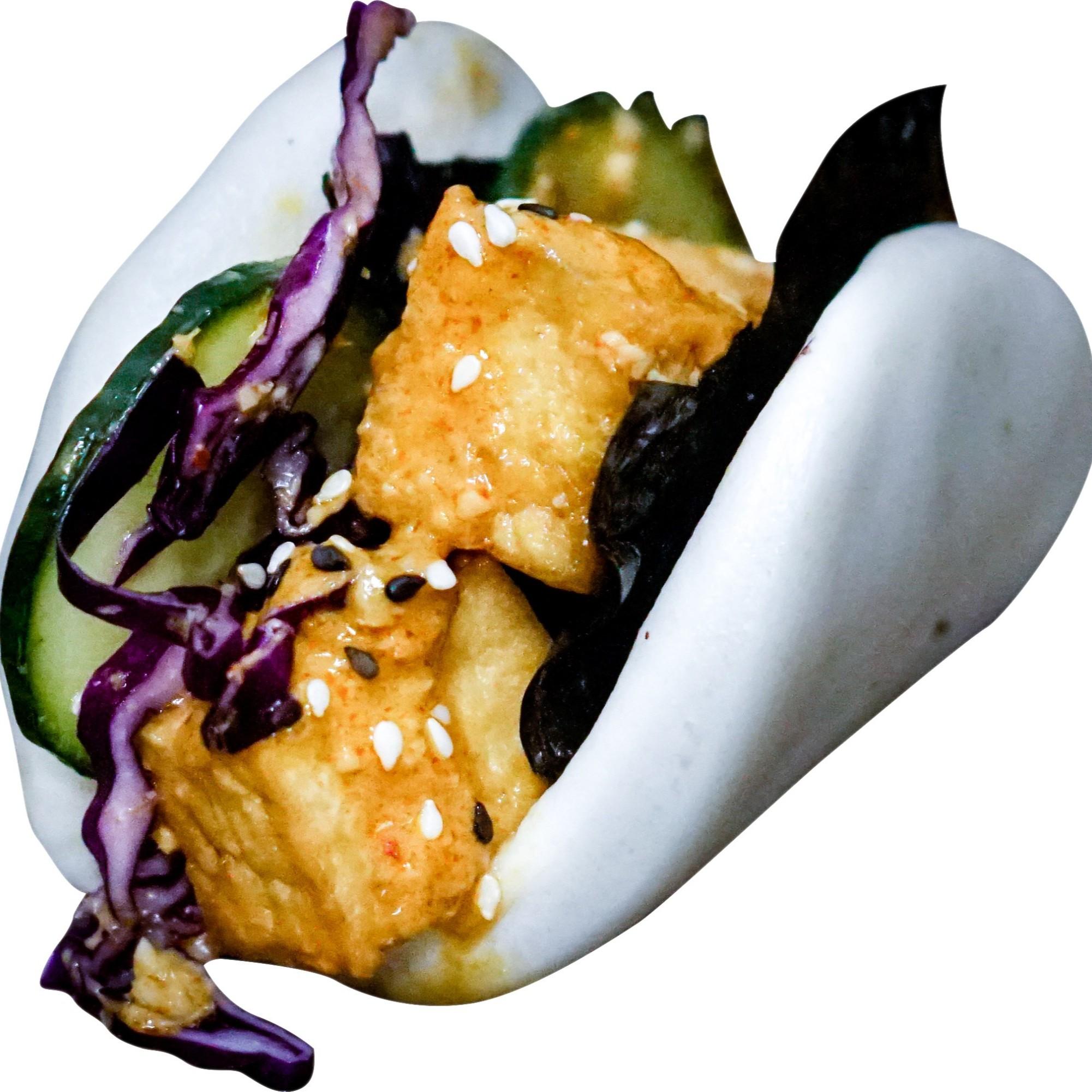 Pan-Seared Tofu Bao