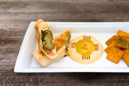 Traditional Falafel Wrap