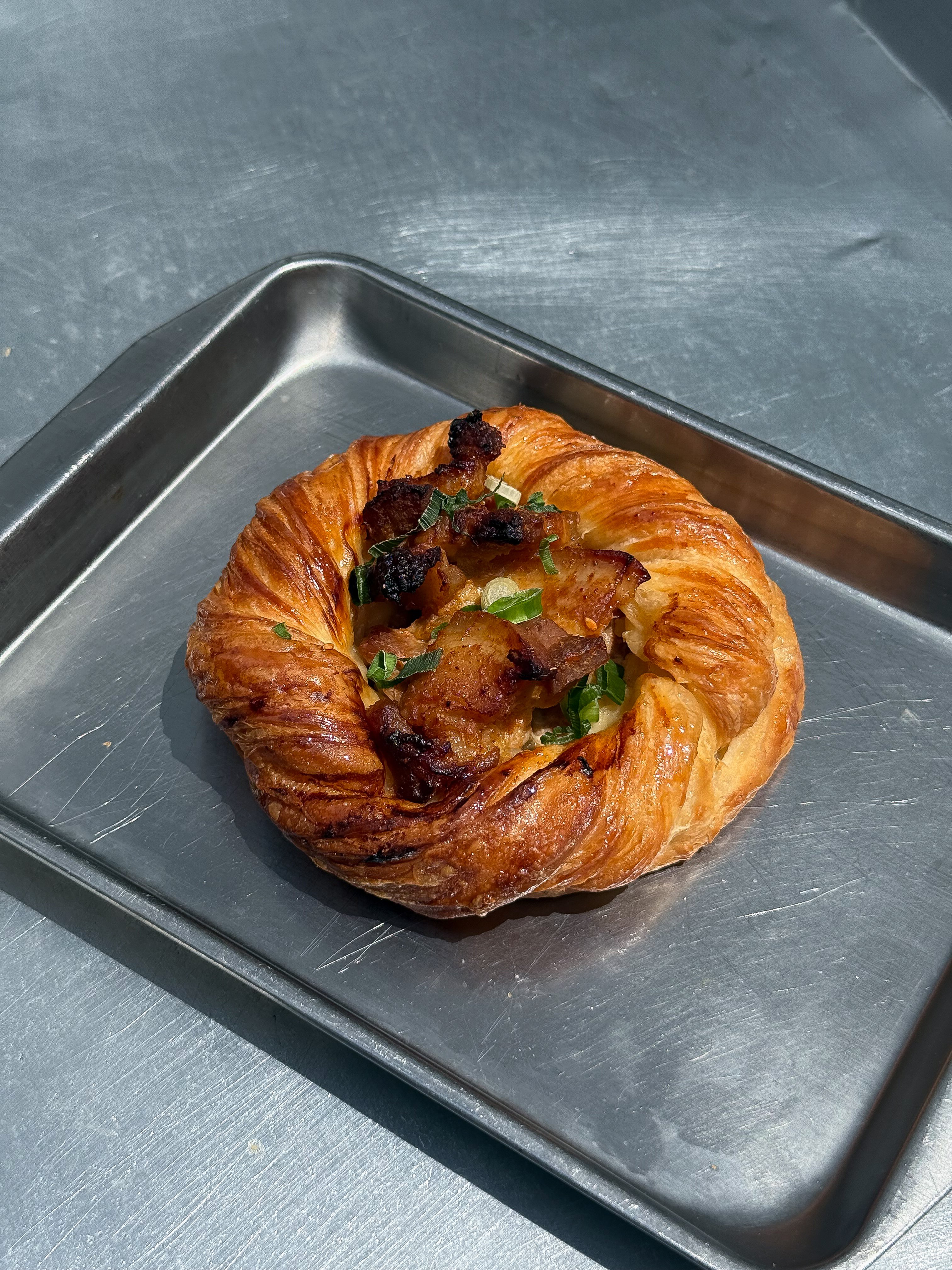 Miso Pork Belly Danish