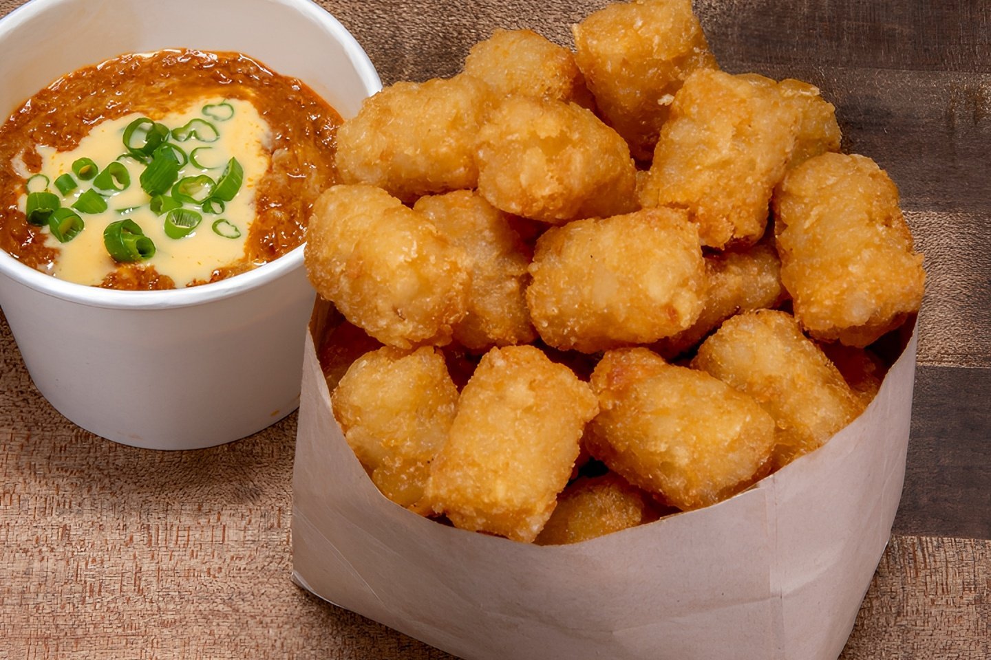 CHILI CHEESE TOTS