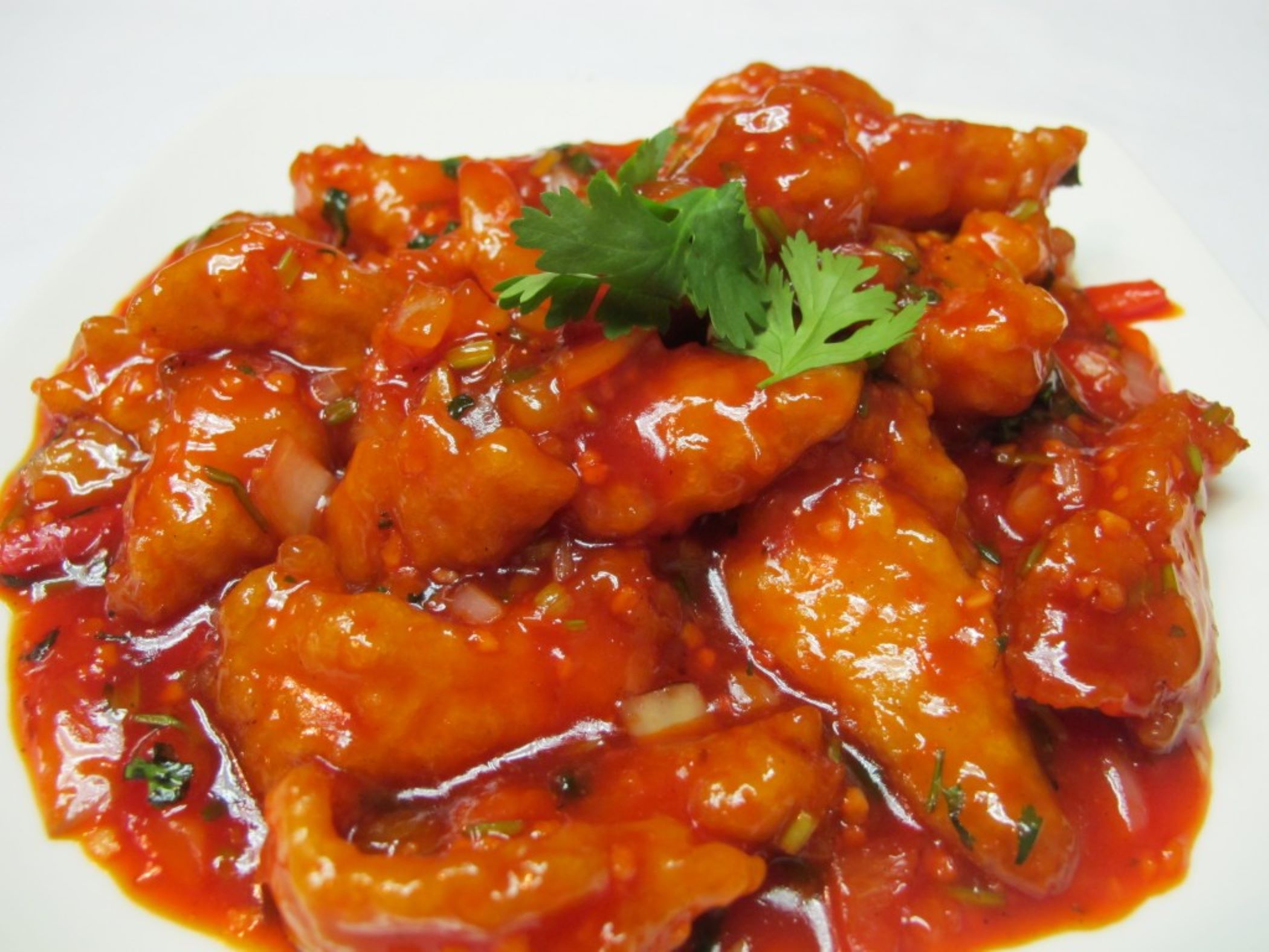 Sweet and Sour Manchurian Fish