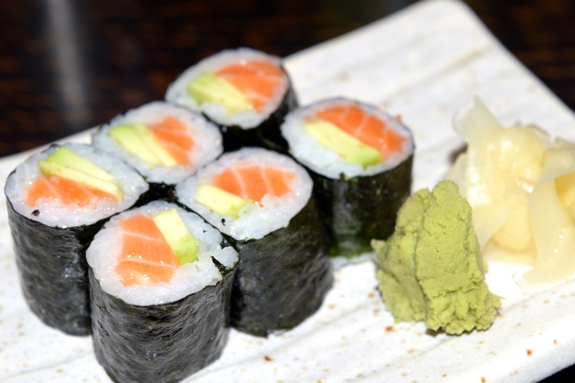 Keto Salmon Sushi Roll (8 pcs.)