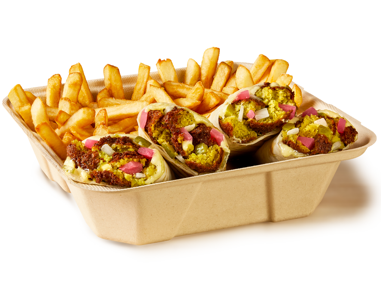 Falafel Shawarma SAJ Box