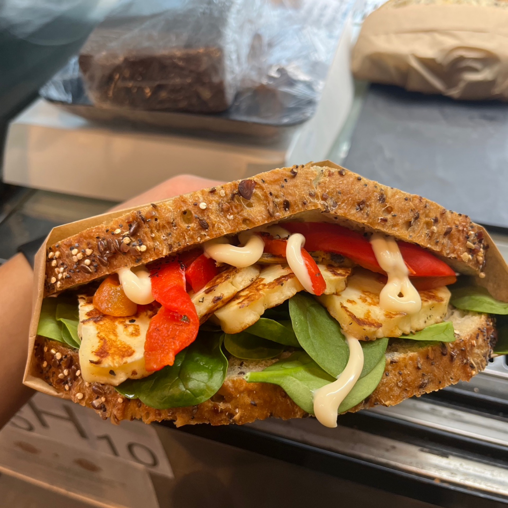 Halloumi Sandwich